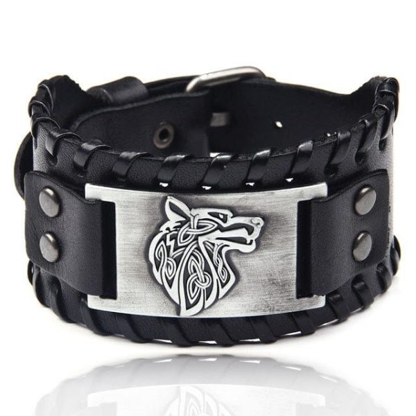 bracelet viking loup fenrir