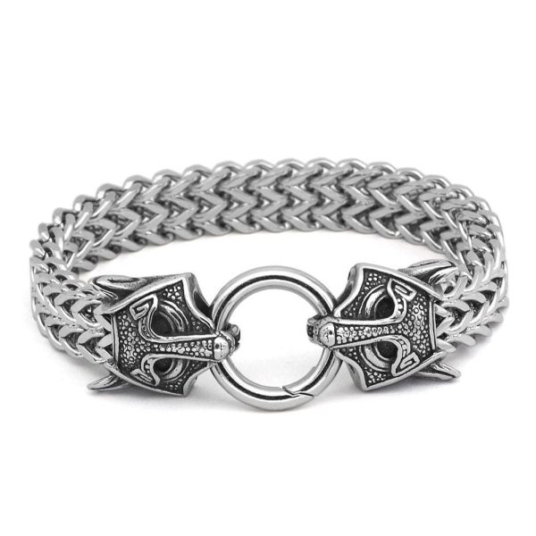 bracelet viking loup fenrir