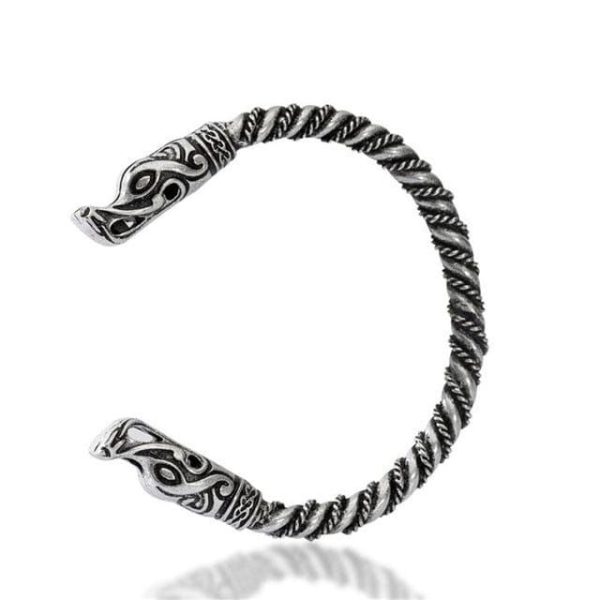 bracelet viking serpent de midgard