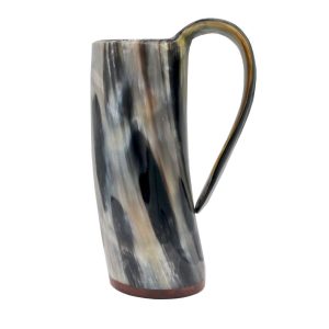 chope viking en corne de boeuf