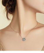 collier arbre de vie feuilles d'éternité