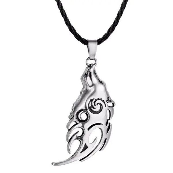 collier loup viking