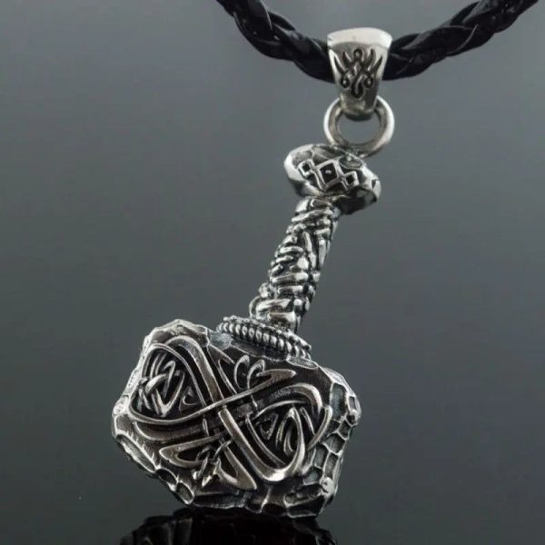 collier marteau de Thor argent sterling