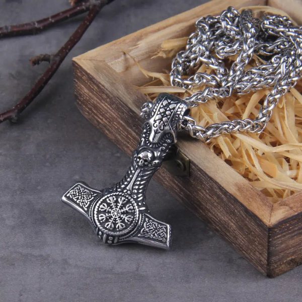 collier nordique mjolnir