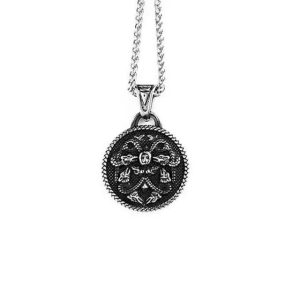 collier serpent scandinave