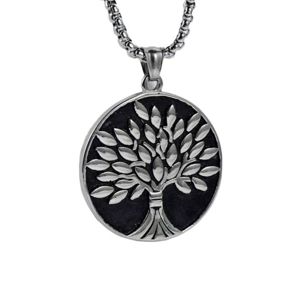 collier viking arbre de vie - canopée sacrée