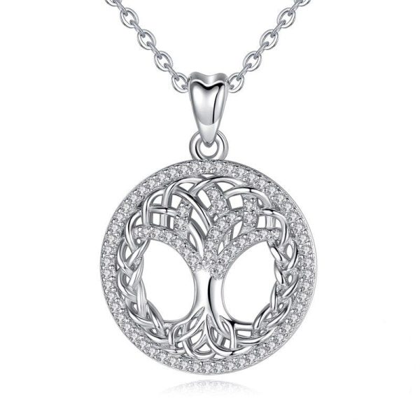 collier viking arbre de vie - cercle de la vie
