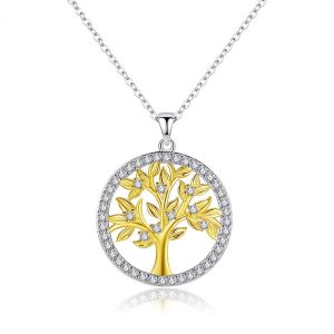 collier viking arbre de vie - chuchotement d'éons