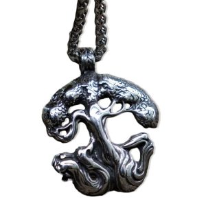 collier viking arbre de vie - courage de sigurd