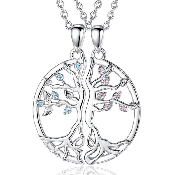 collier viking arbre de vie - cycle éternel