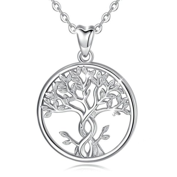 collier viking arbre de vie - essence de la création