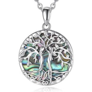 collier viking arbre de vie - éveil de la nature