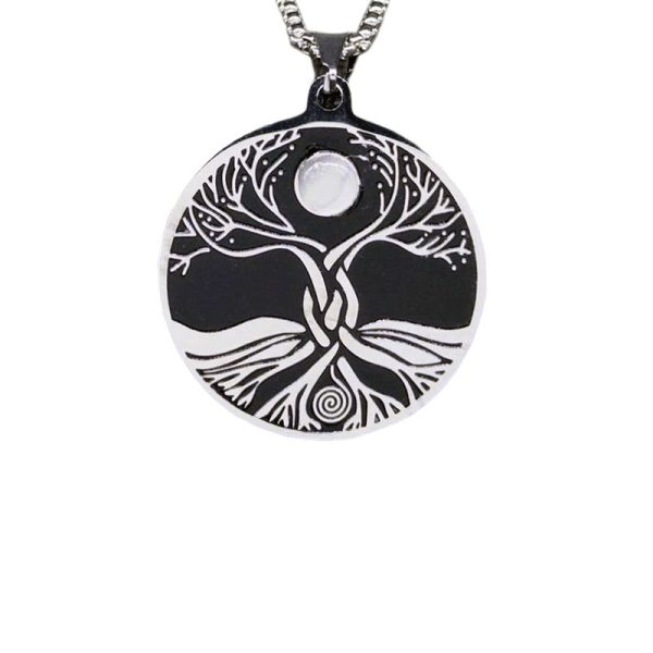 collier viking arbre de vie - mélodie des racines