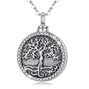 collier viking arbre de vie - racines du temps