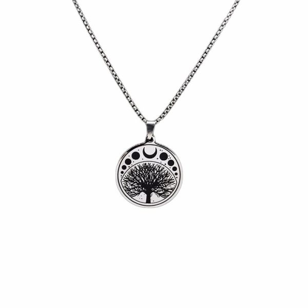 collier viking arbre de vie - refrain verdoyant