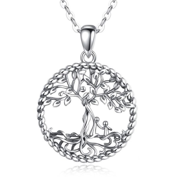 collier viking arbre de vie - serment d'yggdrasil