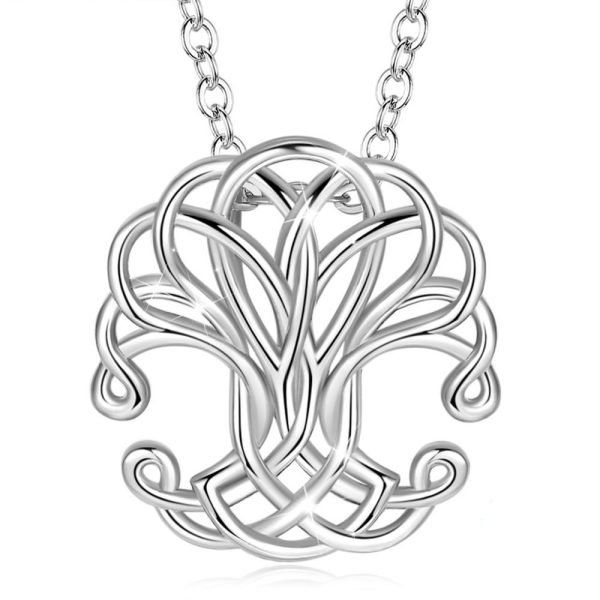 collier viking arbre de vie - souffle vital