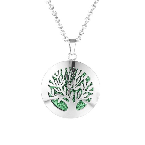 collier viking arbre de vie - verdure ancestrale