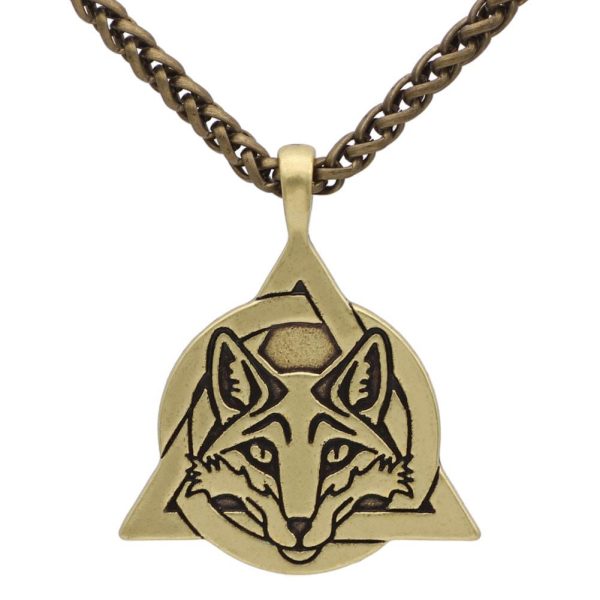 collier viking fenrir emblème de rébellion