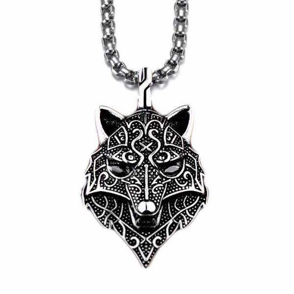 collier viking fenrir - la bête libérée