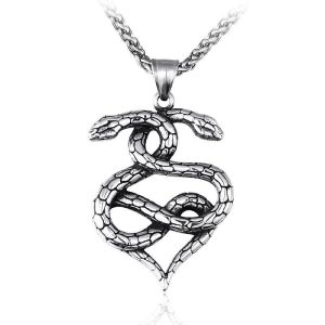 collier viking jormungand - serpent du destin