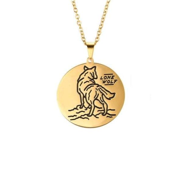 collier viking loup fenrir - ode à la liberté