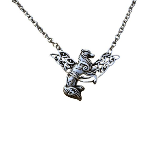 collier viking loup - totem du guerrier