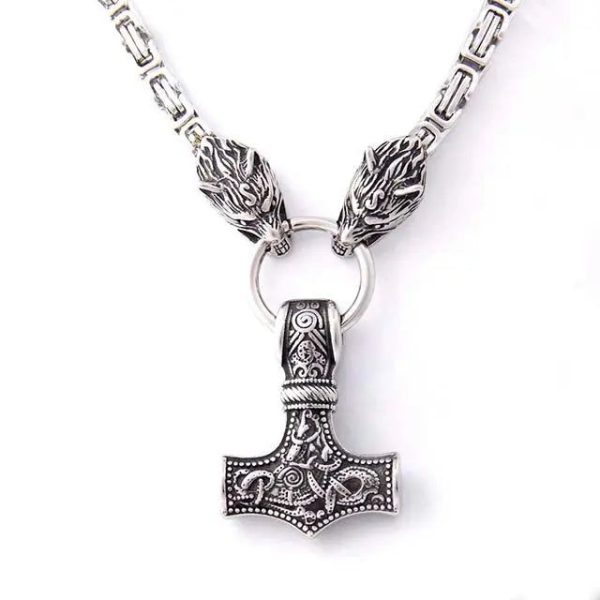 collier viking marteau de thor