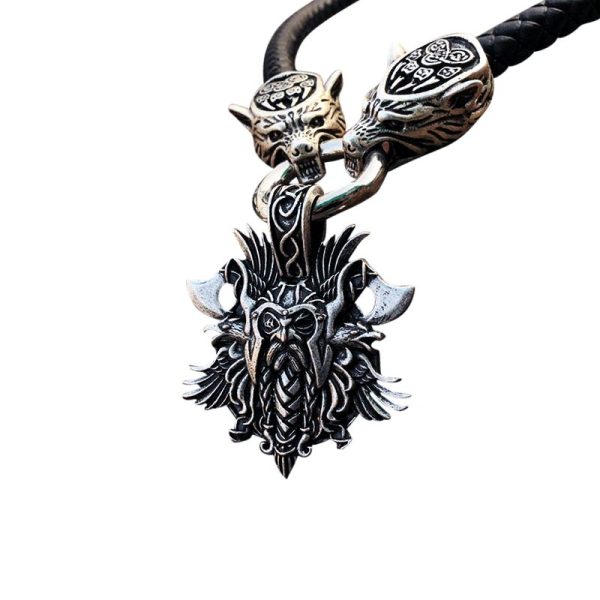 collier viking odin - sagesse suprême