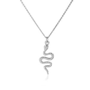 collier viking serpent jormungand - cadence ancestrale