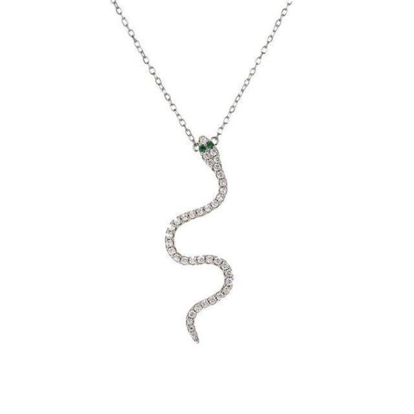 collier viking serpent jormungand - cycle perpétuel