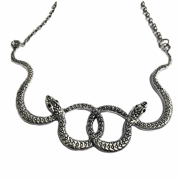 collier viking serpent jormungand - vortex éternel