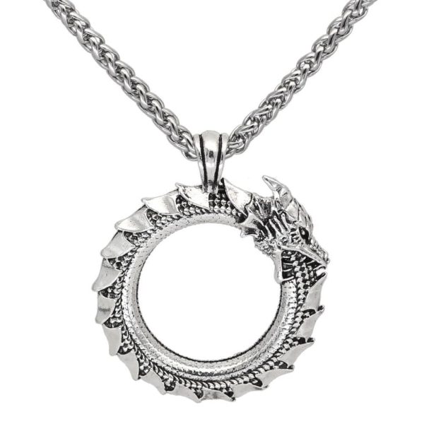 collier viking serpent sagesse ophidienne