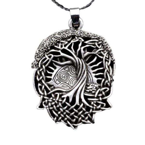 collier viking yggdrasil - arbre sacré