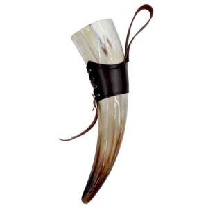 corne à boire viking avec attache