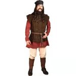 costume médiéval Archer avec accessoires