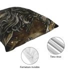 coussin guerrier viking du valhalla