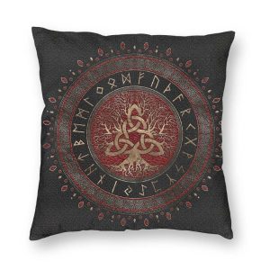coussin viking arbre celtique