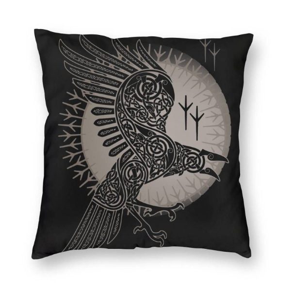 coussin viking munin