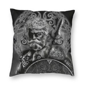 coussin viking odin le père