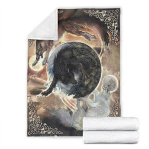 couverture viking loups managarm