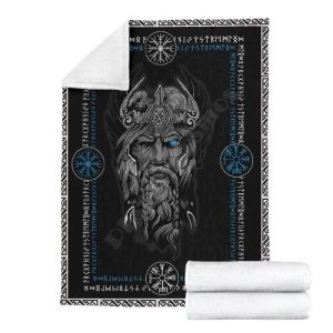 couverture viking odin borgne