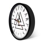horloge valknut style nordique