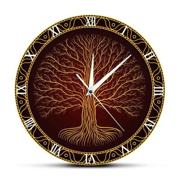horloge Viking Arbre Yggdrasil