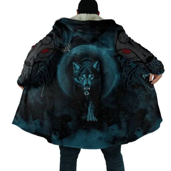 manteau loup fenrir