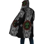 manteau stylé Yggdrasil