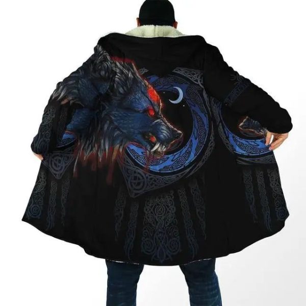manteau viking fenrir