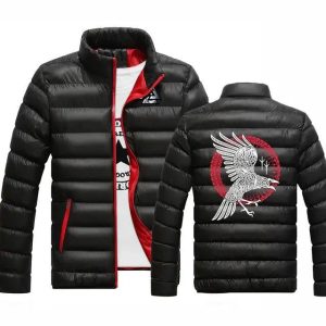 manteau viking Hugin Valknut