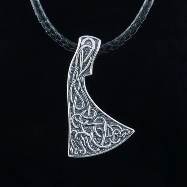 pendentif hache viking argent sterling