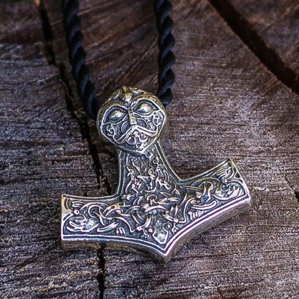 pendentif marteau de Thor en argent sterling